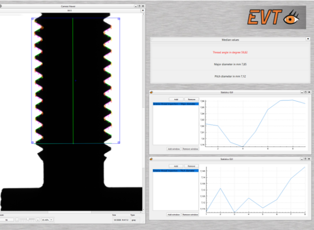 Thread inspection with image processing