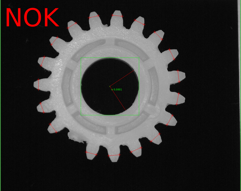 Counting gear thooth