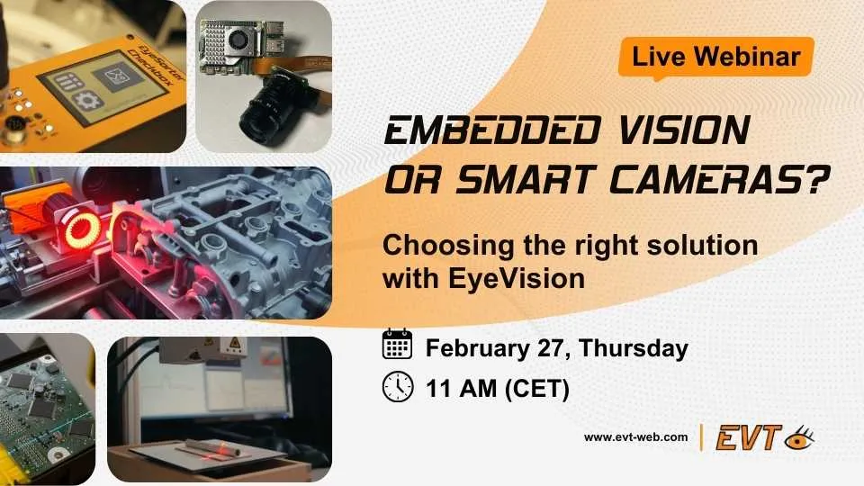 Webinar about embedded Vision