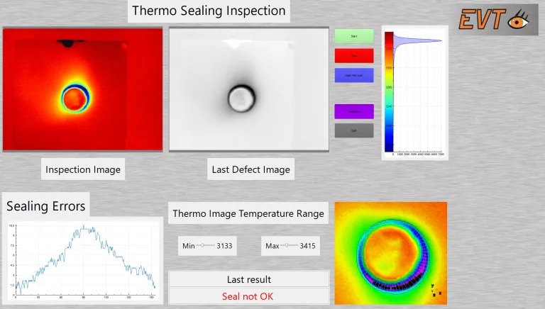 analyze non-transparent materials, such as package seals and glue in carton materials