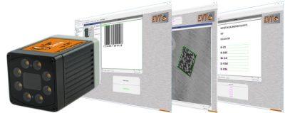 R. This vision sensor can read bar codes in any position and rotation in the image