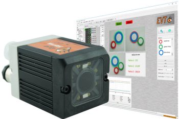 EyeSens smart camera with integrated image processing software for color inspection